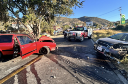 Two injured in head-on collision on Ajijic Libramiento